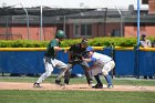 Baseball vs Babson  Wheaton College Baseball vs Babson during Semi final game of the NEWMAC Championship hosted by Wheaton. - (Photo by Keith Nordstrom) : Wheaton, baseball, NEWMAC